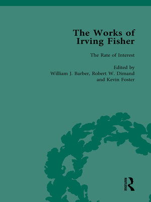 cover image of The Works of Irving Fisher Vol 3